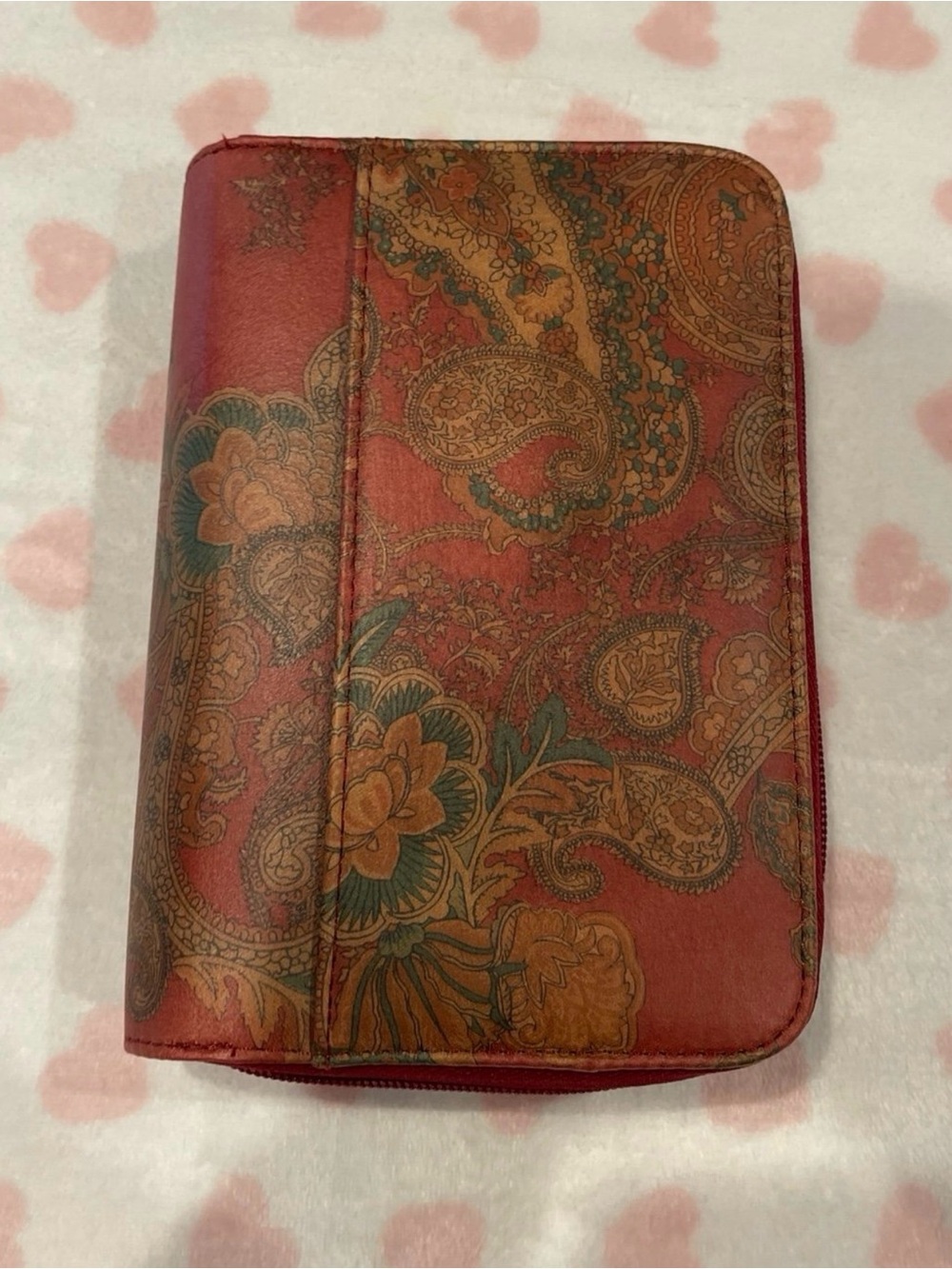 Mundi Vintage Paisley 2 Zip Planner